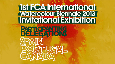 First FCA International Watercolour Biennale 2013